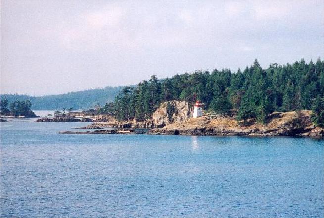 Gulf Island lighthouse