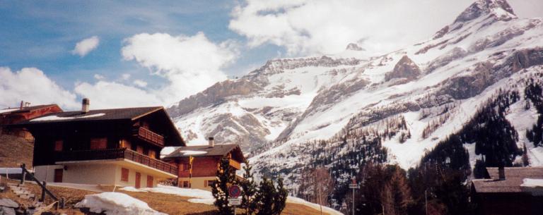 A view of the glacier