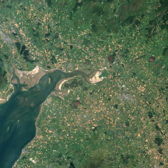 LANDSAT image of Carlisle area