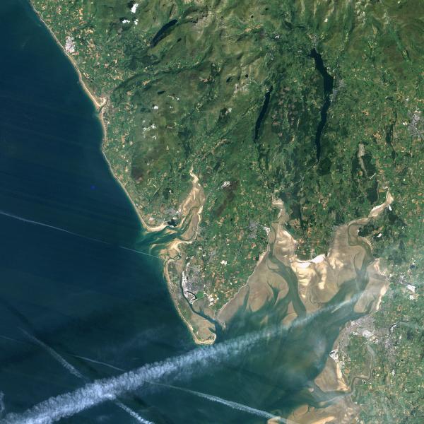 LANDSAT image of Furness peninsula