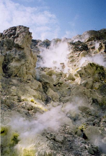 View from the crater