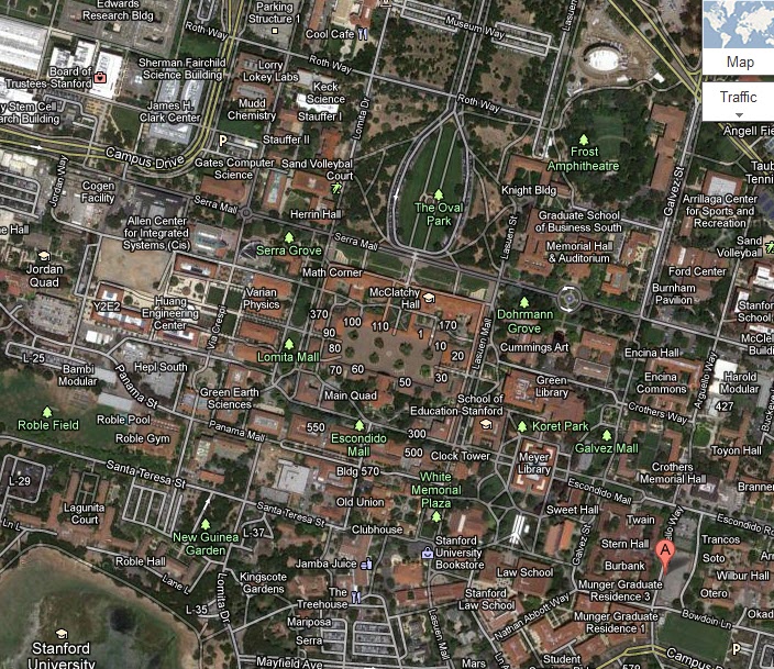 Campus map 1