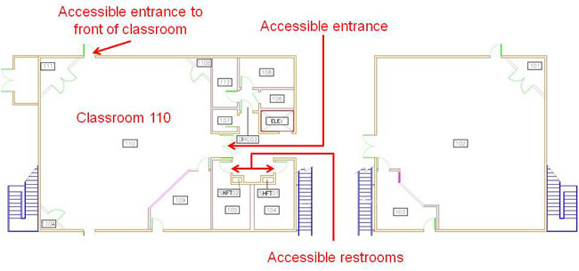 Thornton Center First Floor Plan