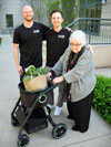 June with City Cart and its designers, Brandon Lopez and Eric Renard from San Francisco State University