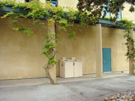 Accessible entrance to front of classroom