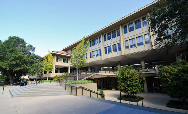 Outside View of Lathrop Library