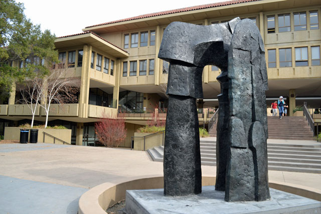 Outside View of Lathrop Library