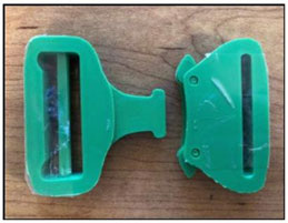 Pain-free Buckles for Abbys Service Dog