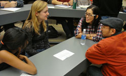 Students practice strategies for communicating with assistive technology users (2016)