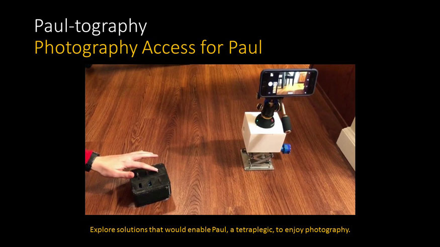 Photography Access for Paul