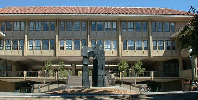 Outside View of Lathrop Library