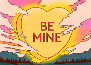 Be Mine Valentine's Heart