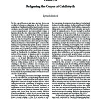 Refiguring the Corpus at Çatalhöyük