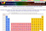 WebElements Periodic Table of the Elements