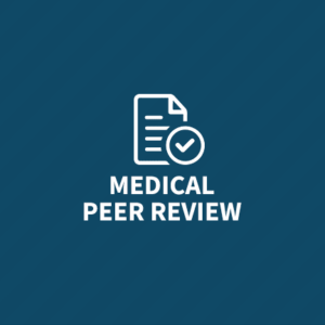 Medcial Peer Review - SE Healthcare Data Analytics and Solutions