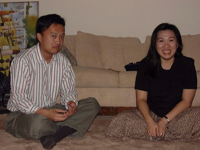 vince & wendy at my place