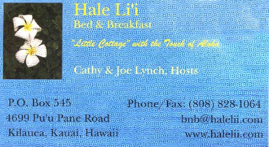 Hale Li'i Card