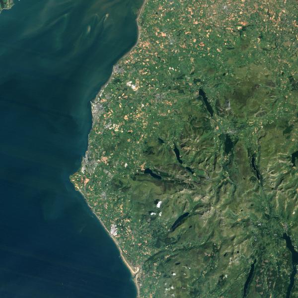 LANDSAT image of West Lakes area