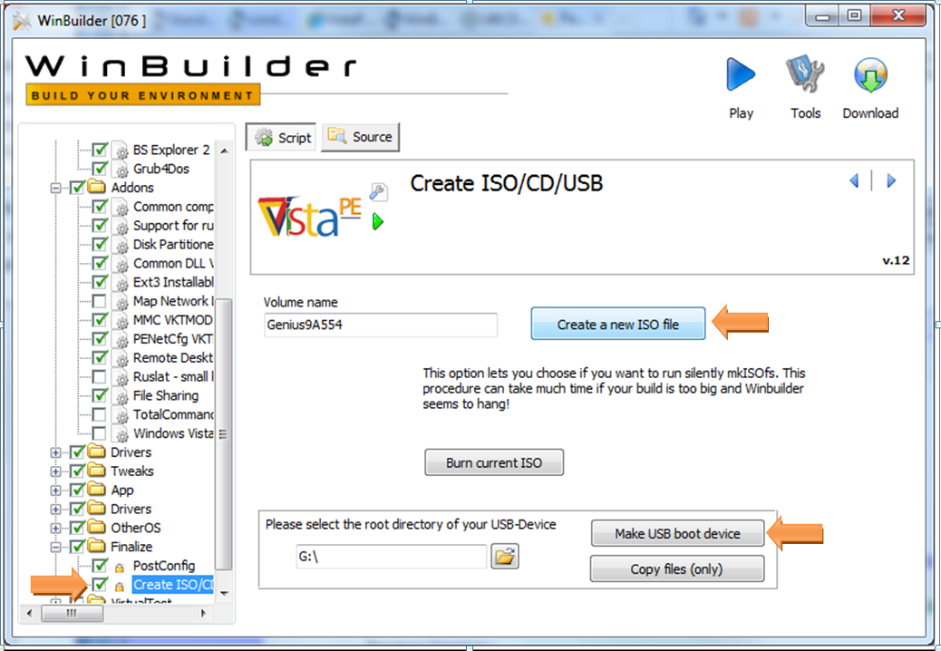 Winbuilder Repackage