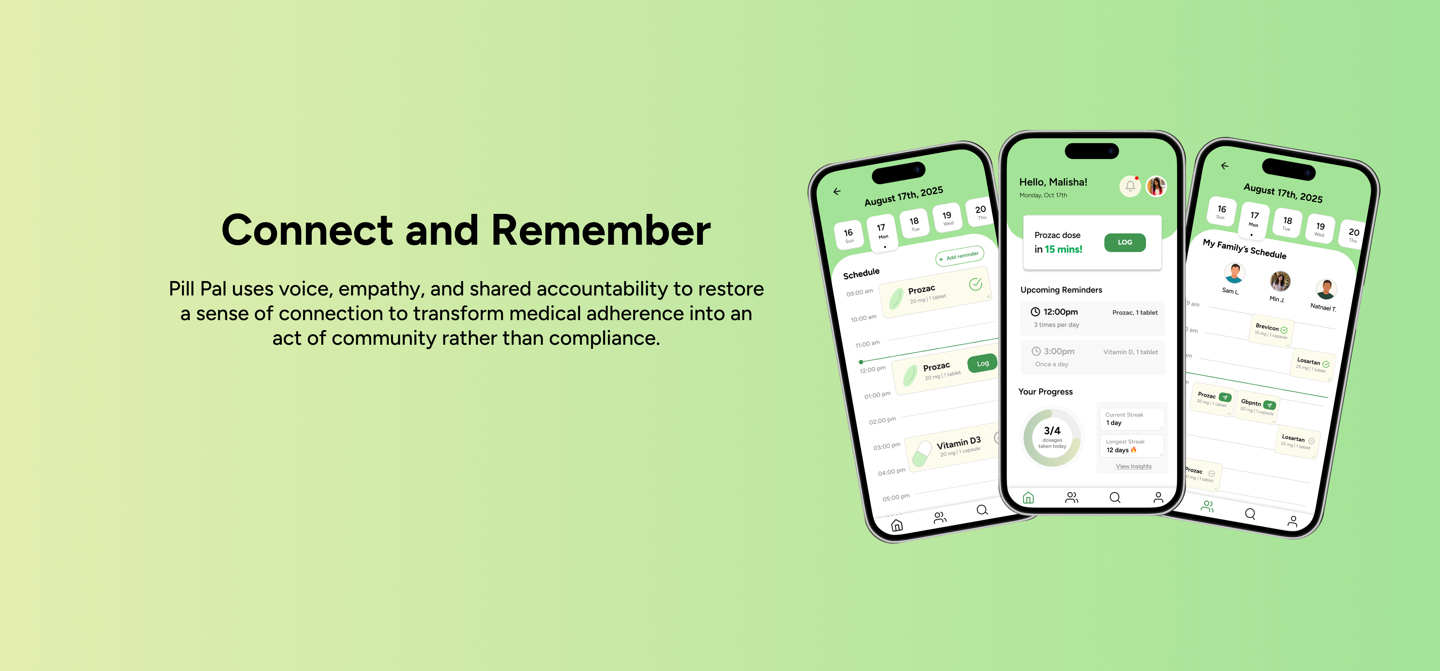 Pill Pal - Connect and Remember