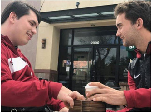 Water Bottle & iPhone Holder for Danny