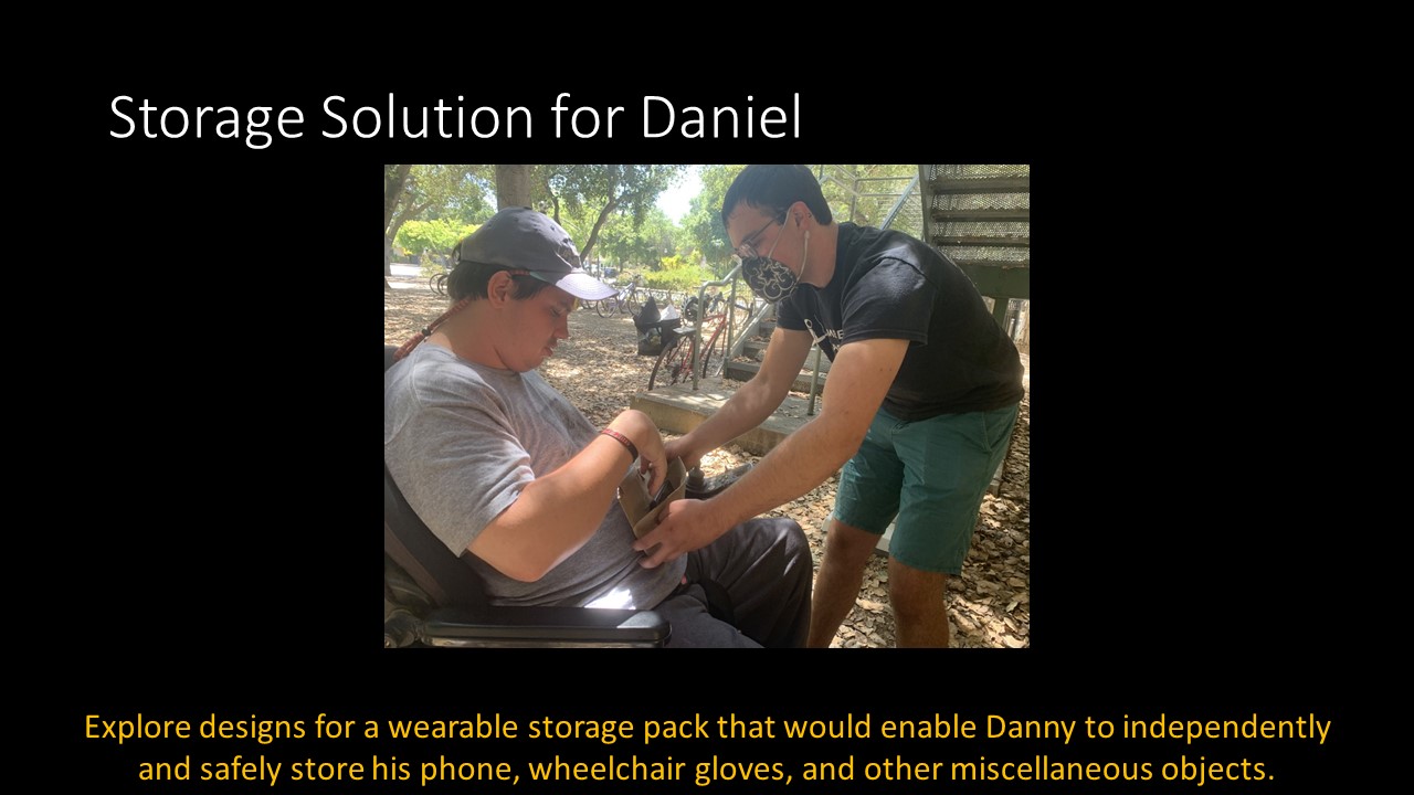 Storage Solution for Daniel