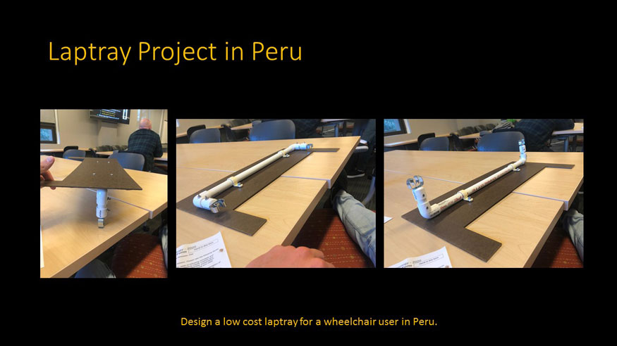 Laptray Project in Peru