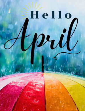Hello April image