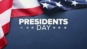Presidents' Day Banner