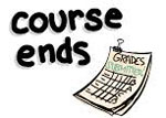 Course Ends + calendar