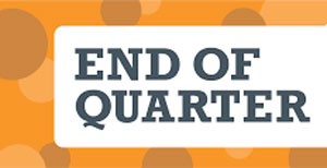 End of Quarter banner