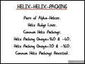 Helix-Helix-Packing