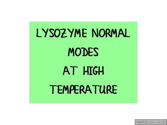 Lysozyme_Normal_Modes_Movie