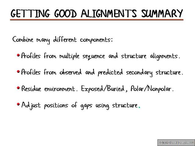 Getting_Good_alignments_Summary